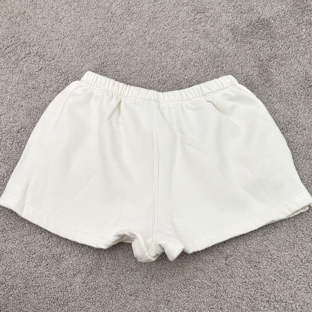 Women's White Shorts - Picture 4 of 4